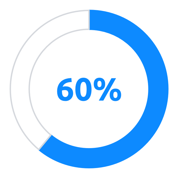 60 %