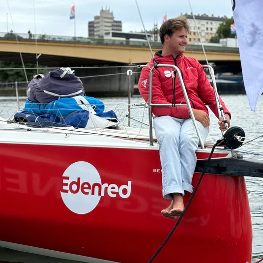 Basile Bourgnon favori au départ de La Solitaire du Figaro 2024